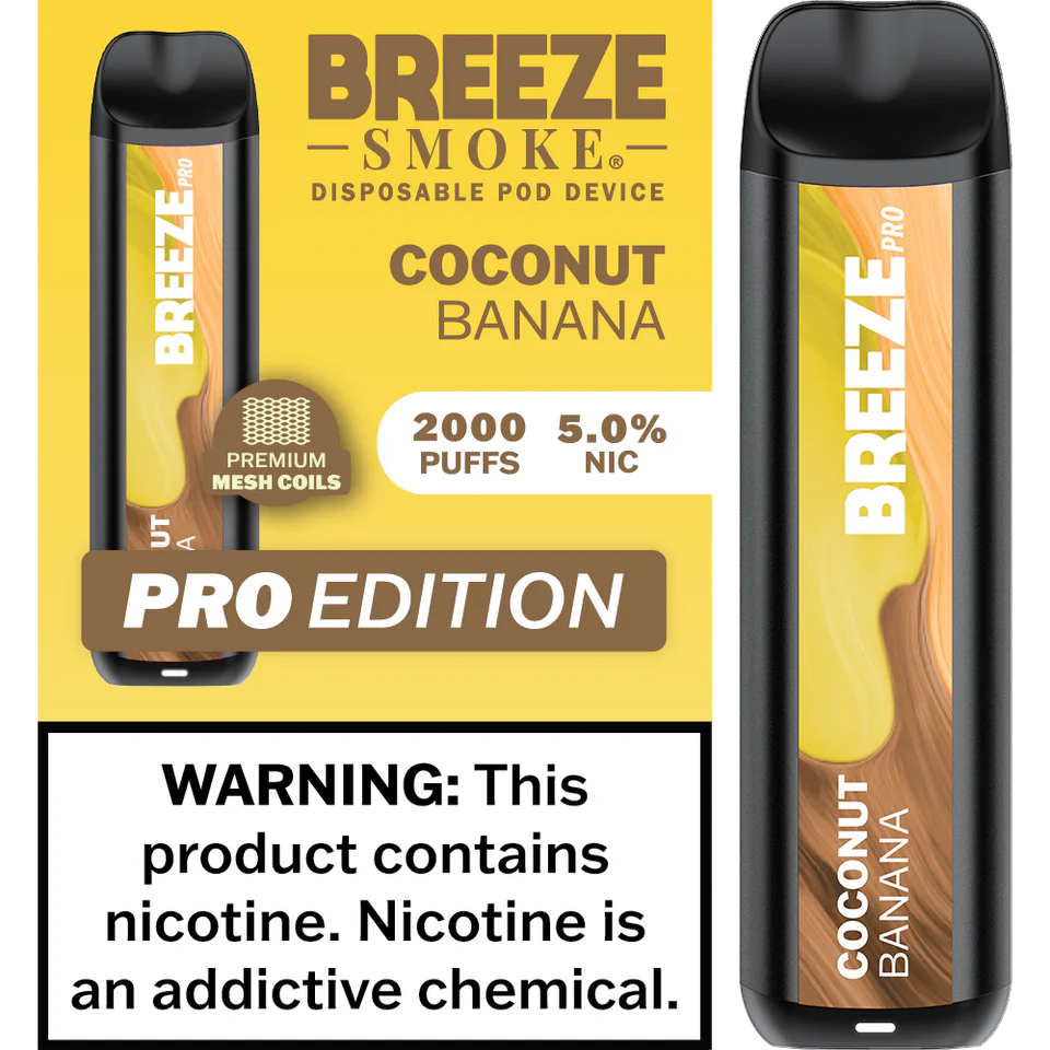 Breeze Smoke Pro Edition 2000 Puffs Disposable Vape Device - Image 11