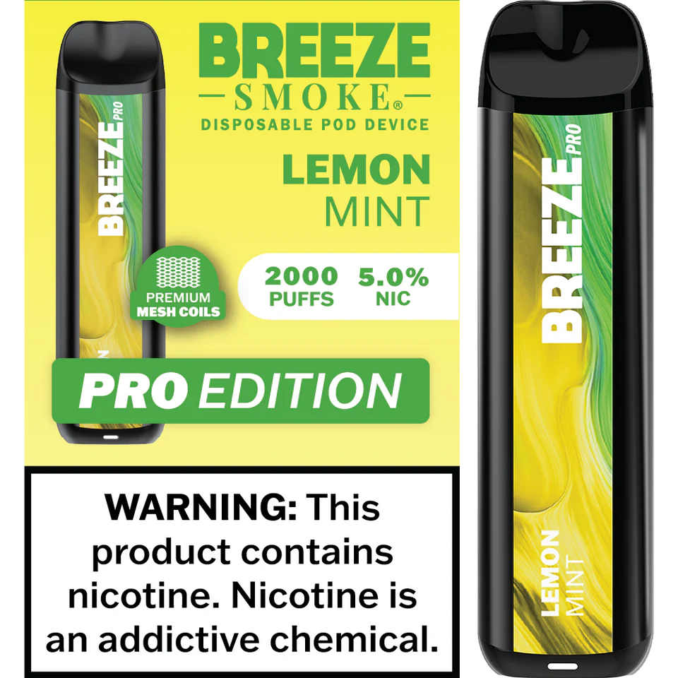 Breeze Smoke Pro Edition 2000 Puffs Disposable Vape Device - Image 12