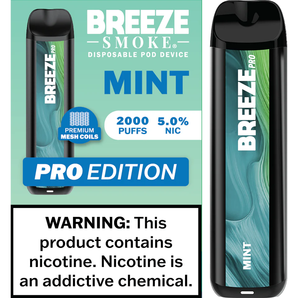 Breeze Smoke Pro Edition 2000 Puffs Disposable Vape Device - Image 14