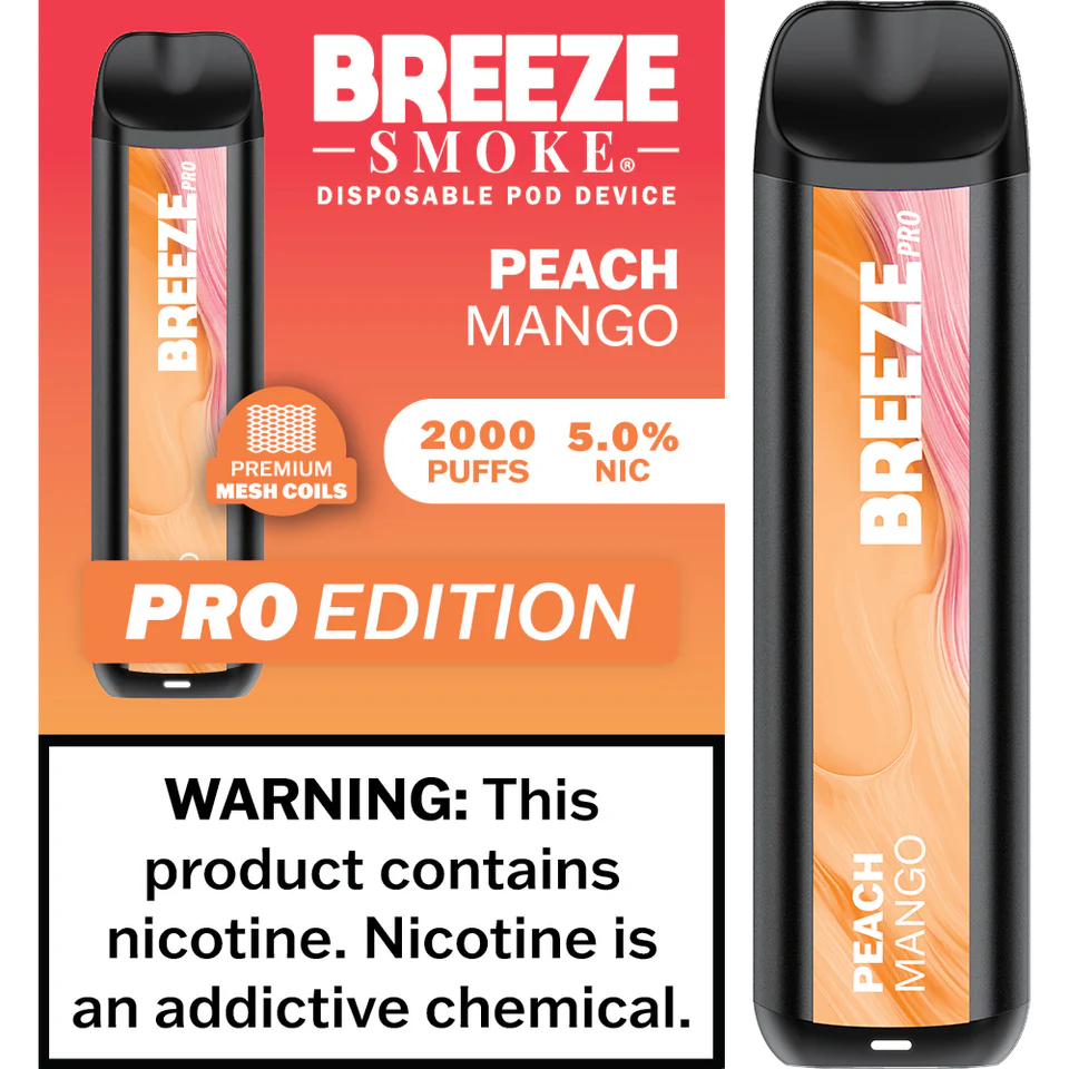 Breeze Smoke Pro Edition 2000 Puffs Disposable Vape Device - Image 16