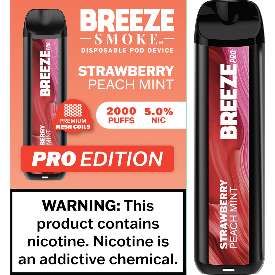 Breeze Smoke Pro Edition 2000 Puffs Disposable Vape Device - Image 17