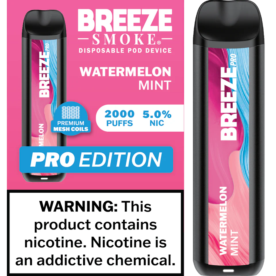 Breeze Smoke Pro Edition 2000 Puffs Disposable Vape Device - Image 23