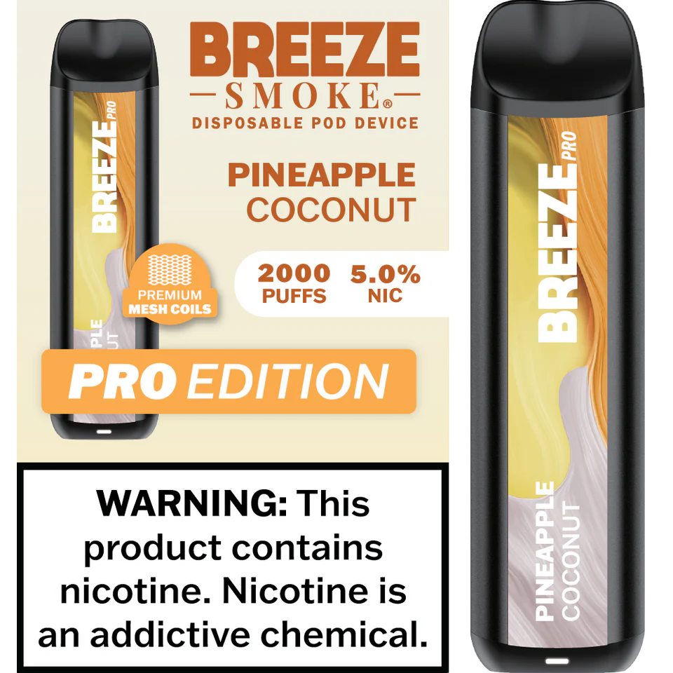 Breeze Smoke Pro Edition 2000 Puffs Disposable Vape Device - Image 24