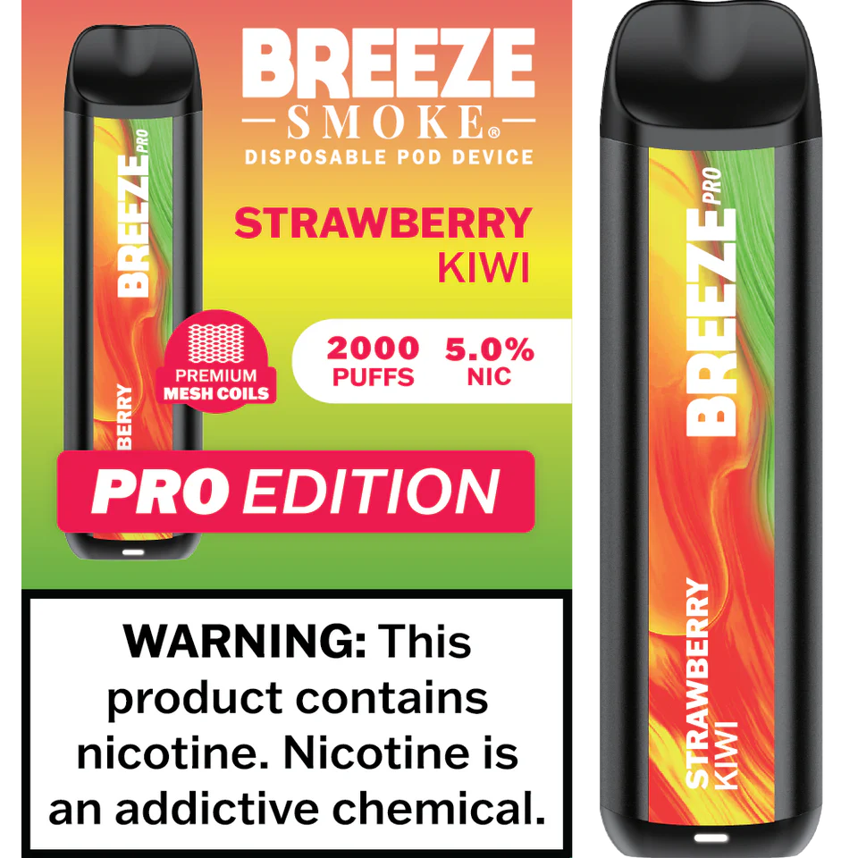 Breeze Smoke Pro Edition 2000 Puffs Disposable Vape Device - Image 26