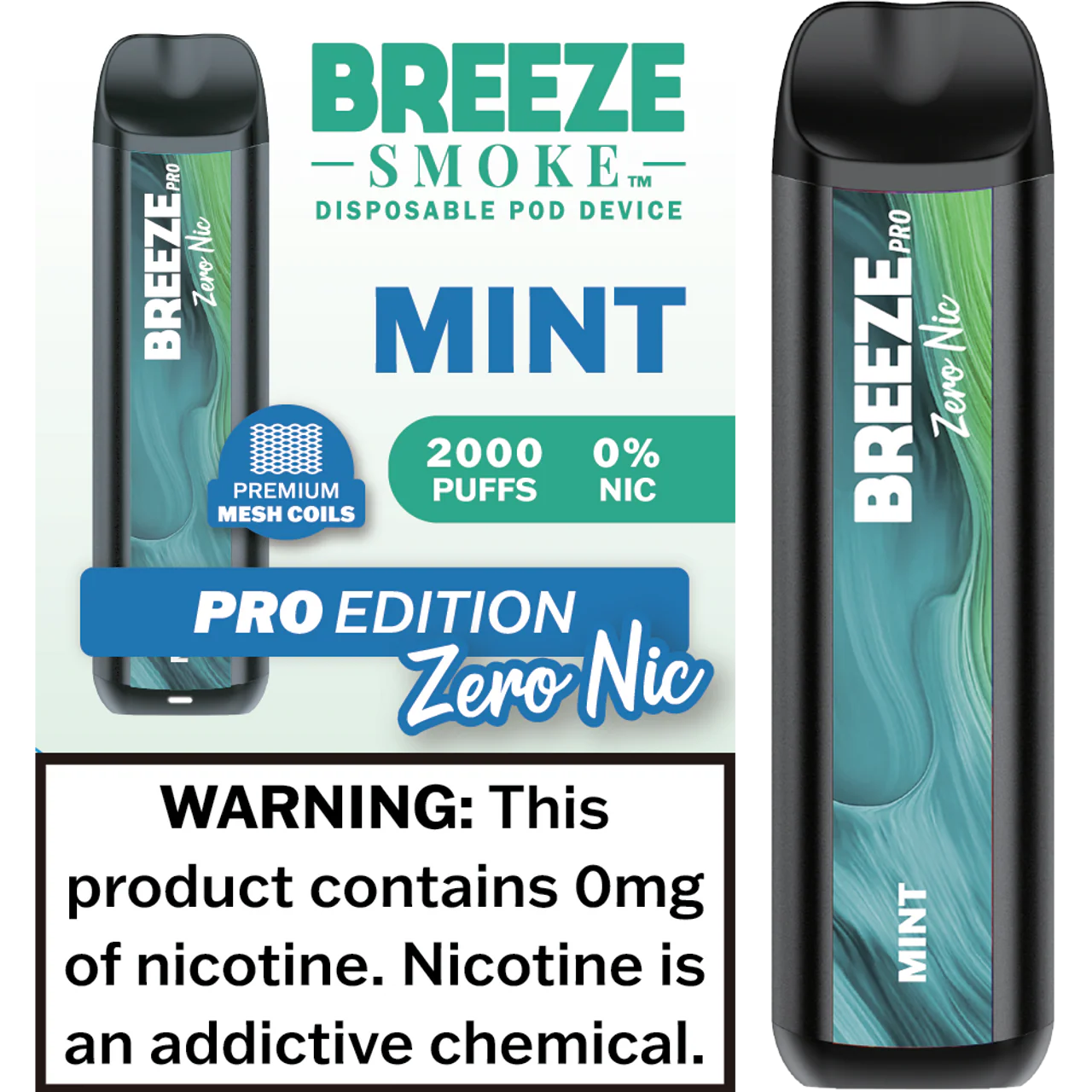 Breeze Smoke Pro Edition 2000 Puffs Disposable Vape Device - Image 30
