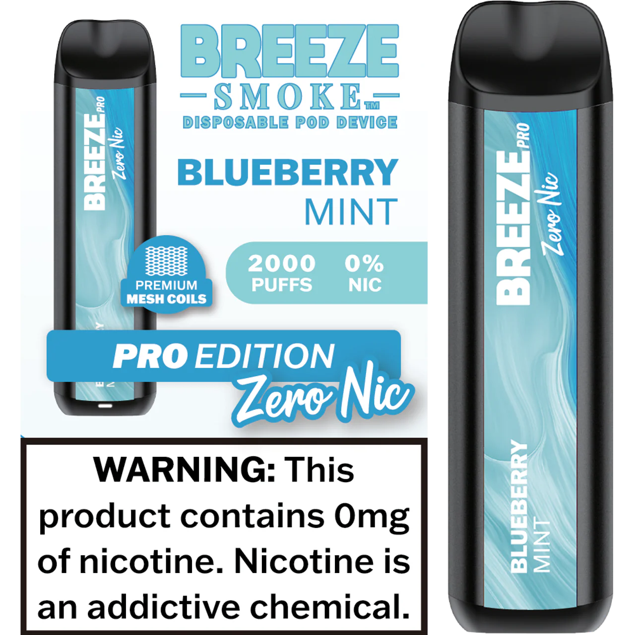 Breeze Smoke Pro Edition 2000 Puffs Disposable Vape Device - Image 32