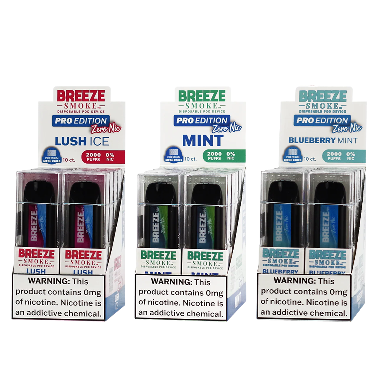 Breeze Smoke Pro Edition 2000 Puffs Disposable Vape Device - Image 33