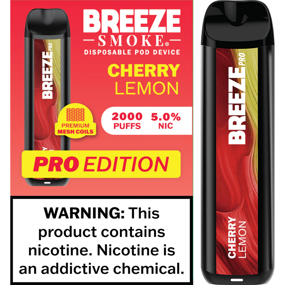 Breeze Smoke Pro Edition 2000 Puffs Disposable Vape Device - Image 9