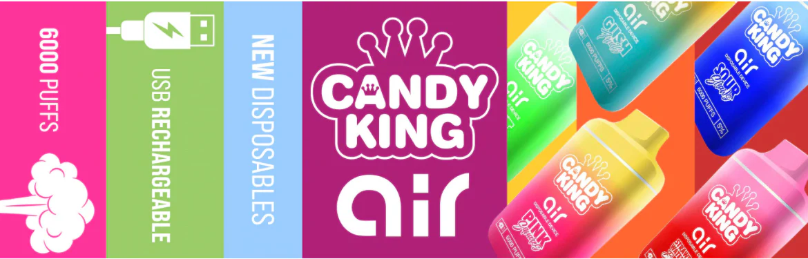 Candy King Air 6000 Puff Disposable Vape - Image 16