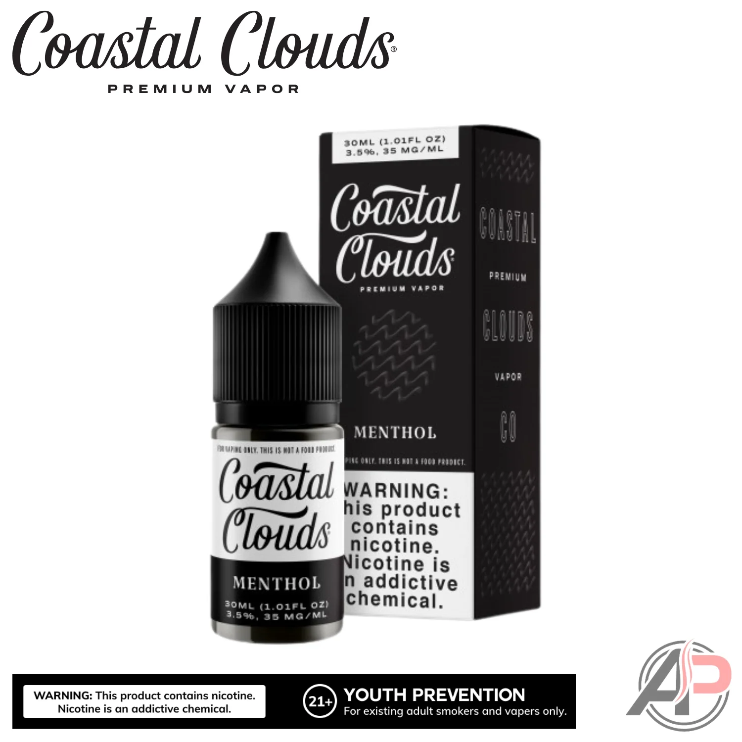Coastal Clouds Menthol E-liquid 60mL - Image 2