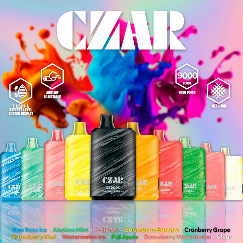 CZAR CZ9000 Puff Disposable Vape Device - Image 11