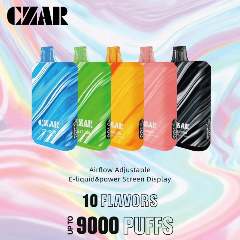 CZAR CZ9000 Puff Disposable Vape Device - Image 12