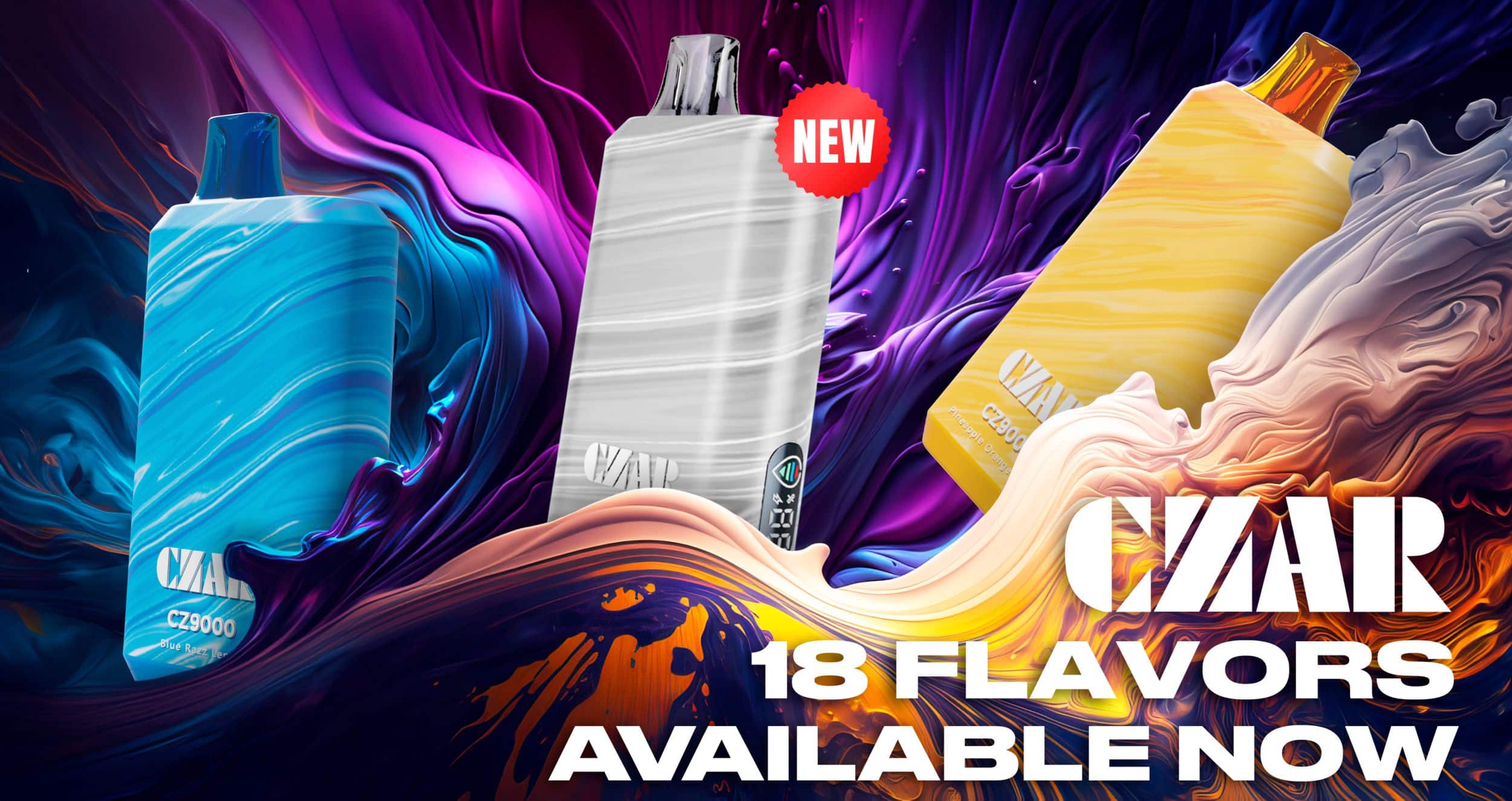CZAR CZ9000 Puff Disposable Vape Device - Image 9
