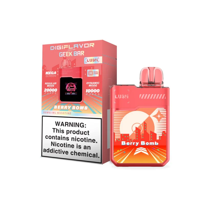 DigiFlavor Geek Bar Lush 20000 Puffs Disposable Vape Device - Image 11