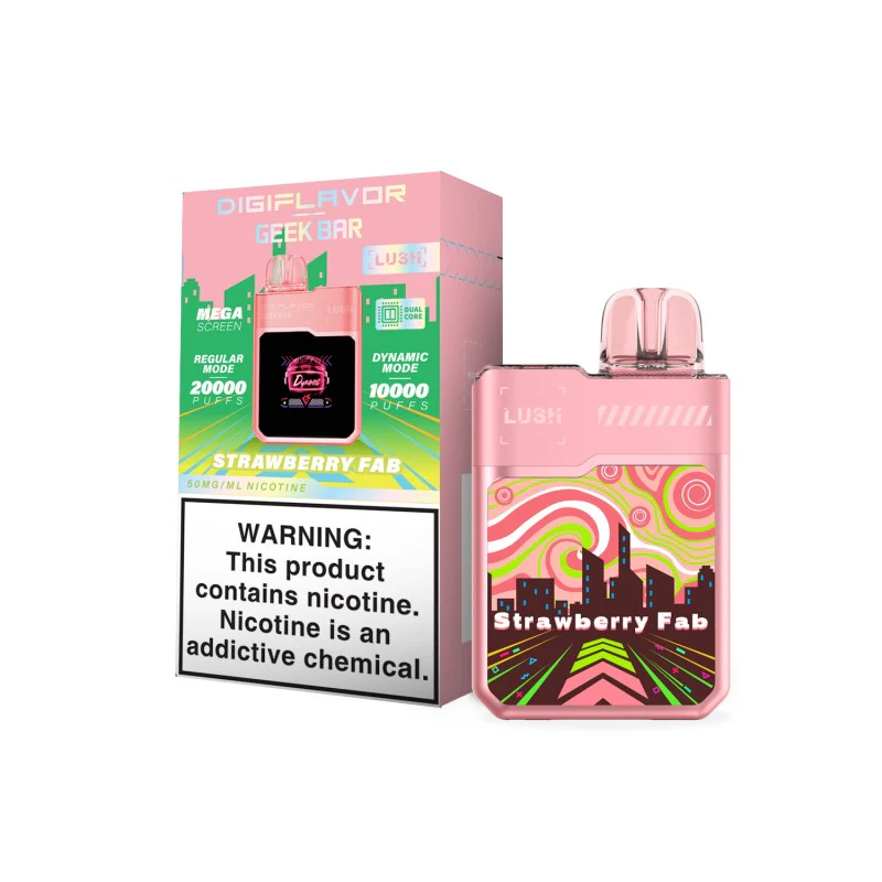 DigiFlavor Geek Bar Lush 20000 Puffs Disposable Vape Device - Image 5
