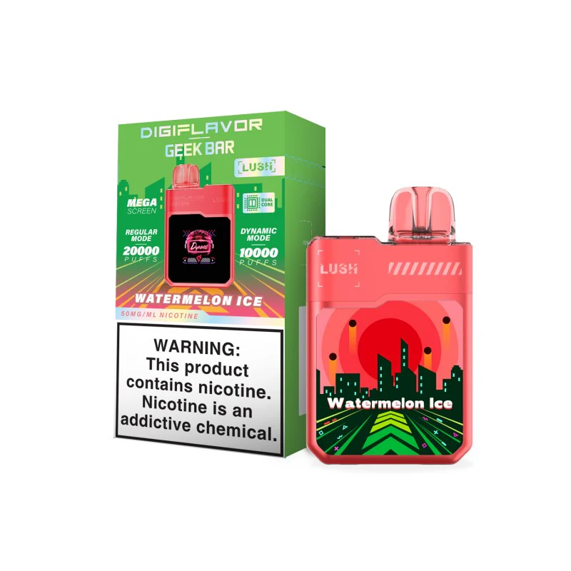 DigiFlavor Geek Bar Lush 20000 Puffs Disposable Vape Device - Image 7