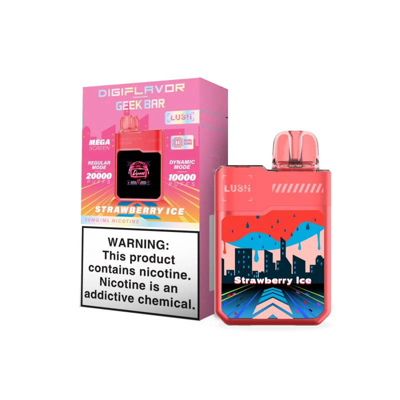 DigiFlavor Geek Bar Lush 20000 Puffs Disposable Vape Device - Image 8
