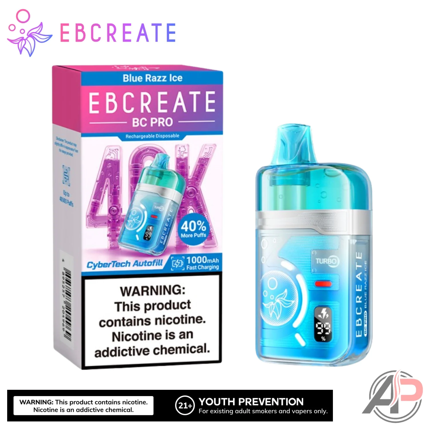 Ebcreate BC Pro 40000 Puffs Disposable Vape Device - Image 10