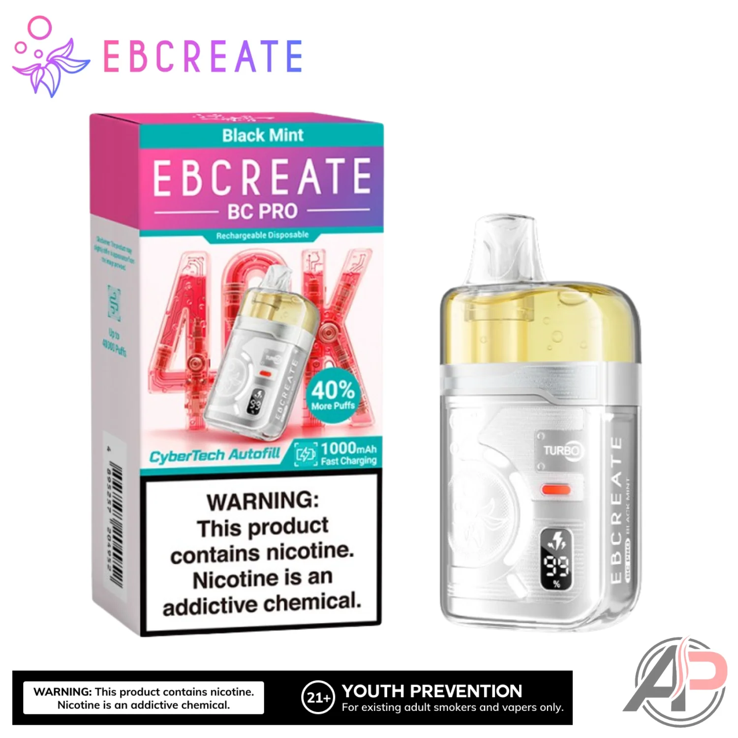 Ebcreate BC Pro 40000 Puffs Disposable Vape Device - Image 11