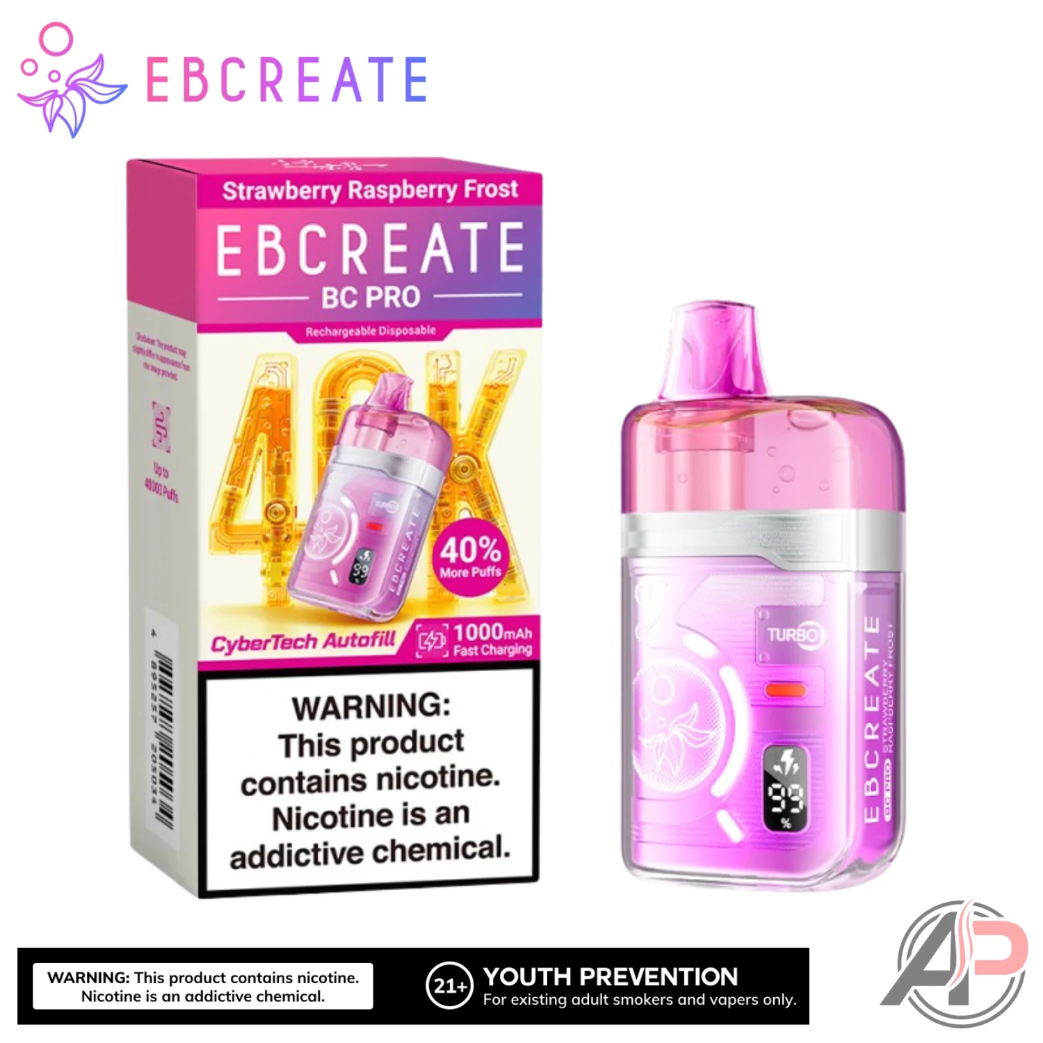 Ebcreate BC Pro 40000 Puffs Disposable Vape Device - Image 15