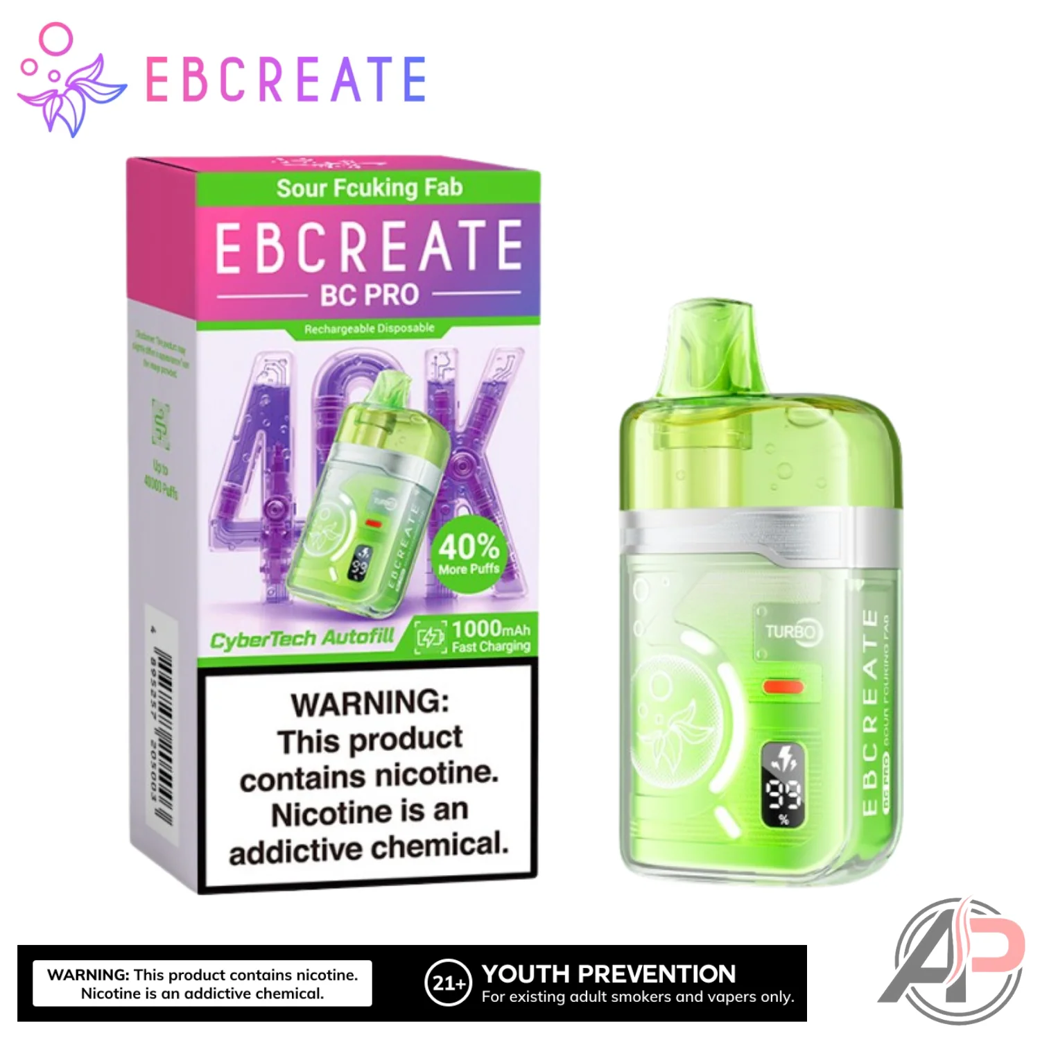 Ebcreate BC Pro 40000 Puffs Disposable Vape Device - Image 16