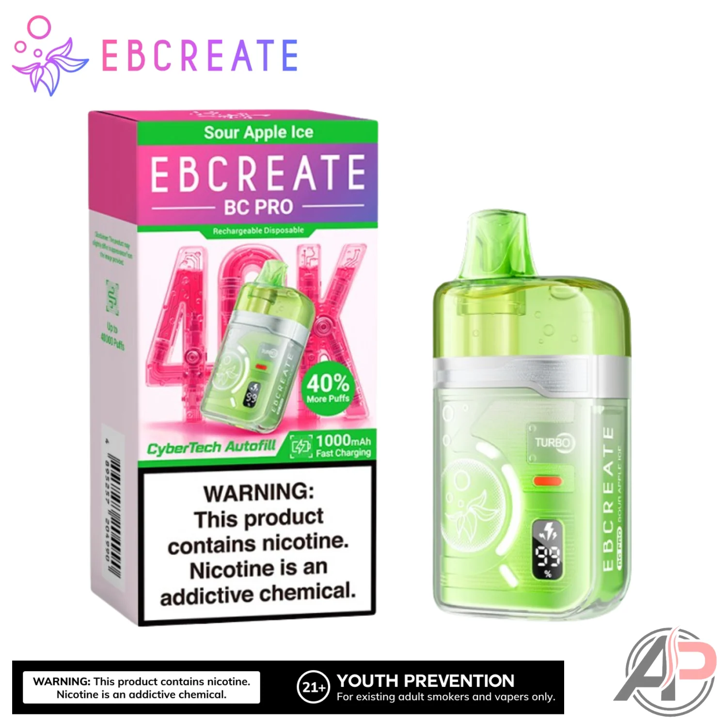 Ebcreate BC Pro 40000 Puffs Disposable Vape Device - Image 17