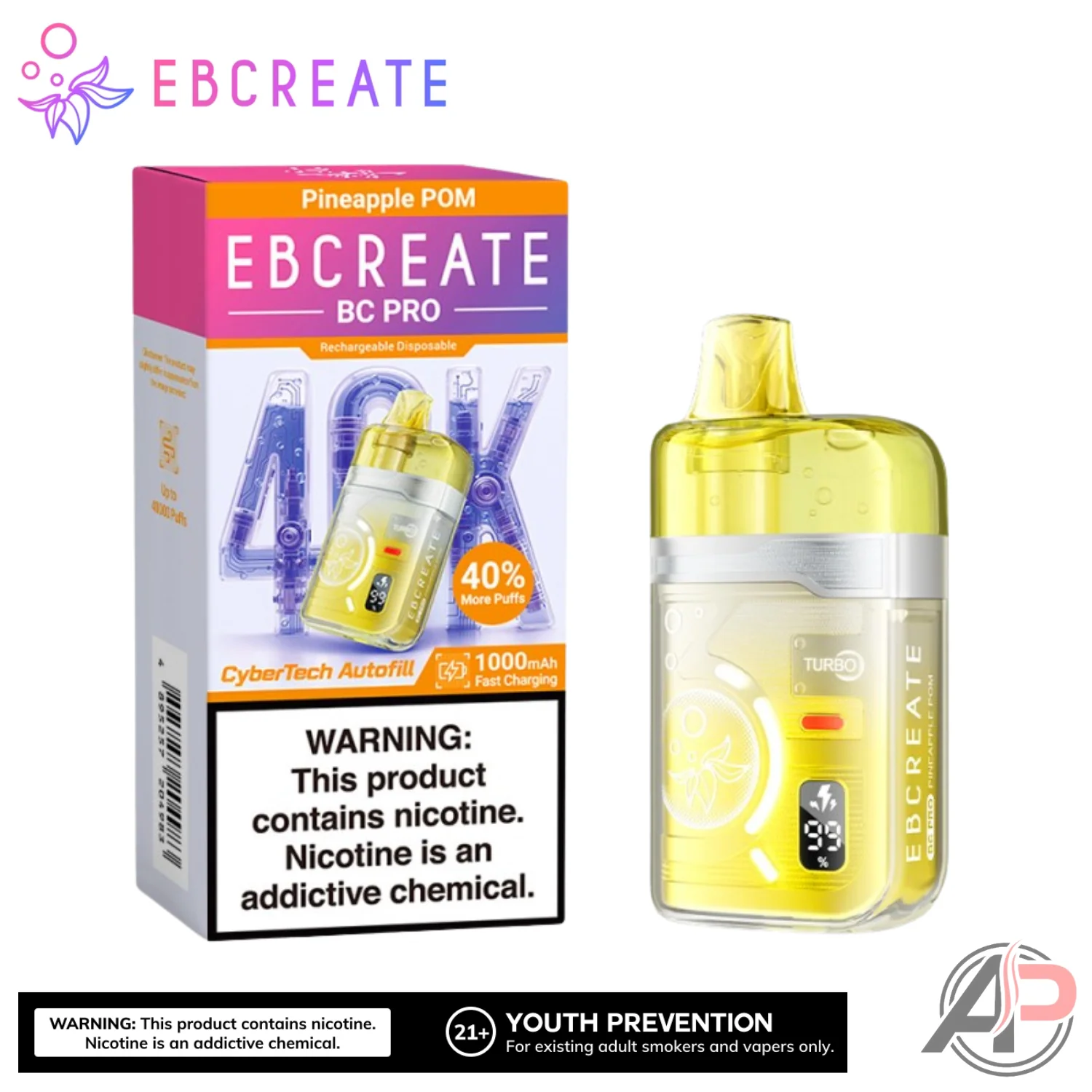 Ebcreate BC Pro 40000 Puffs Disposable Vape Device - Image 18