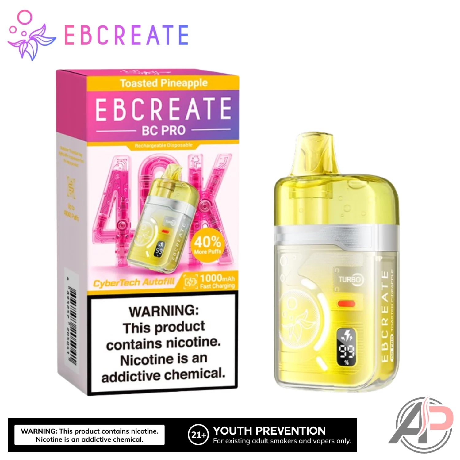 Ebcreate BC Pro 40000 Puffs Disposable Vape Device - Image 19