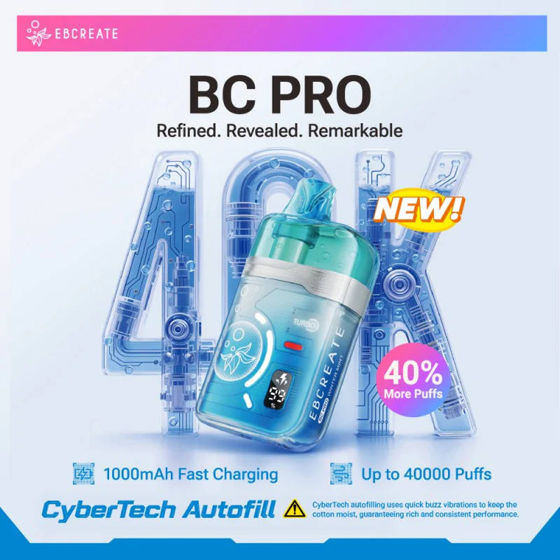 Ebcreate BC Pro 40000 Puffs Disposable Vape Device - Image 2