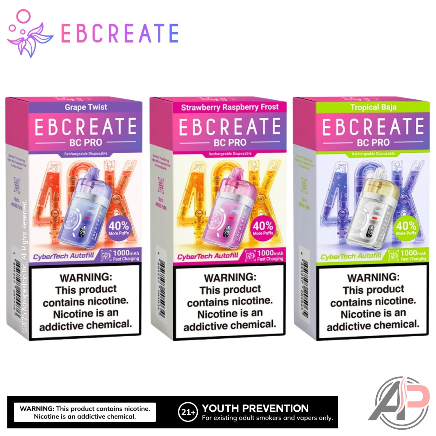 Ebcreate BC Pro 40000 Puffs Disposable Vape Device - Image 3