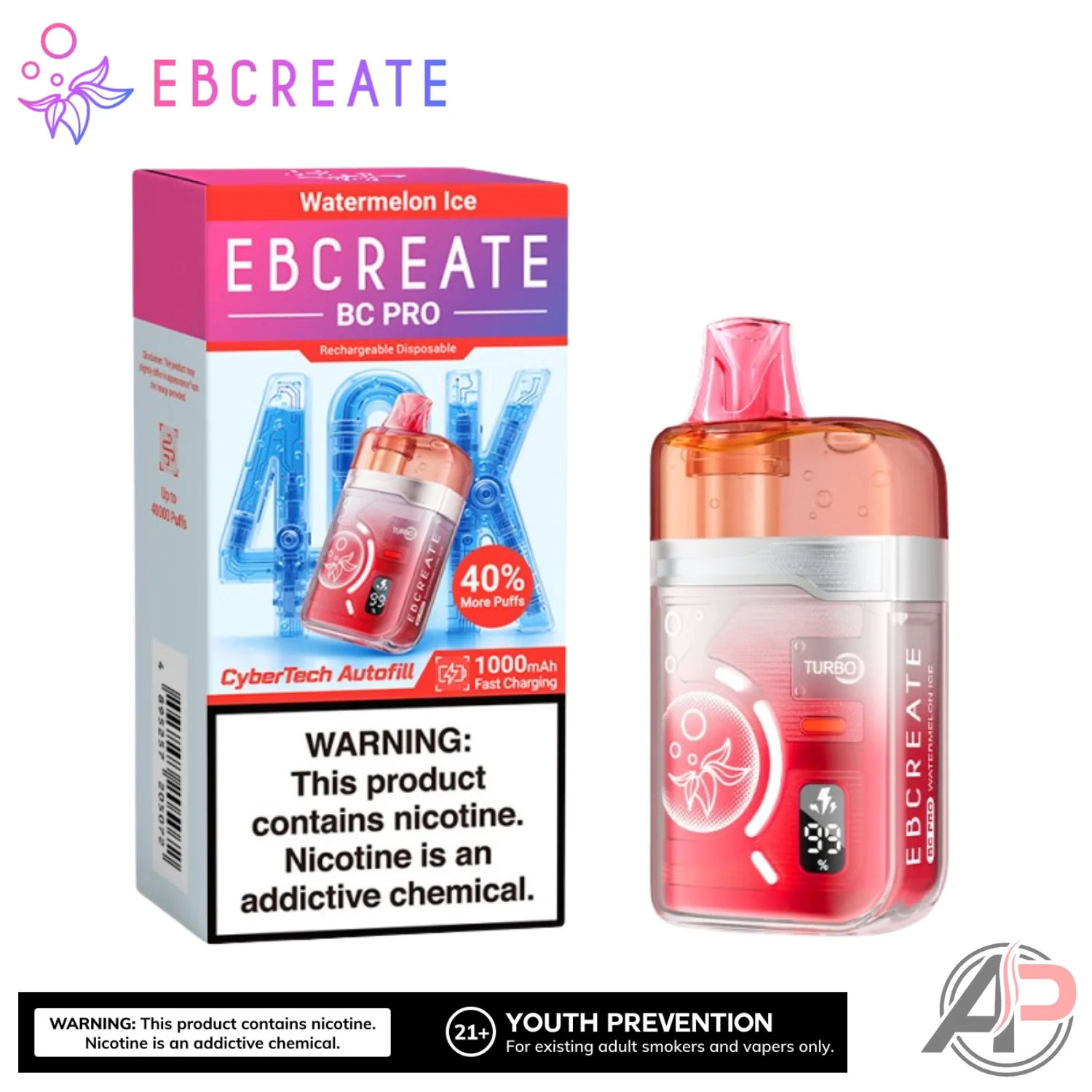 Ebcreate BC Pro 40000 Puffs Disposable Vape Device - Image 6