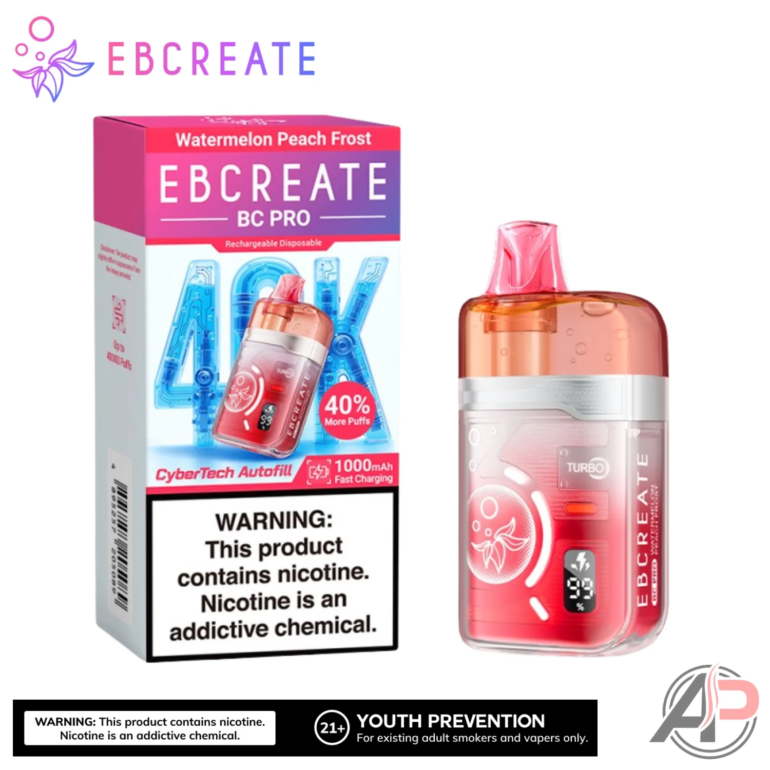 Ebcreate BC Pro 40000 Puffs Disposable Vape Device - Image 7