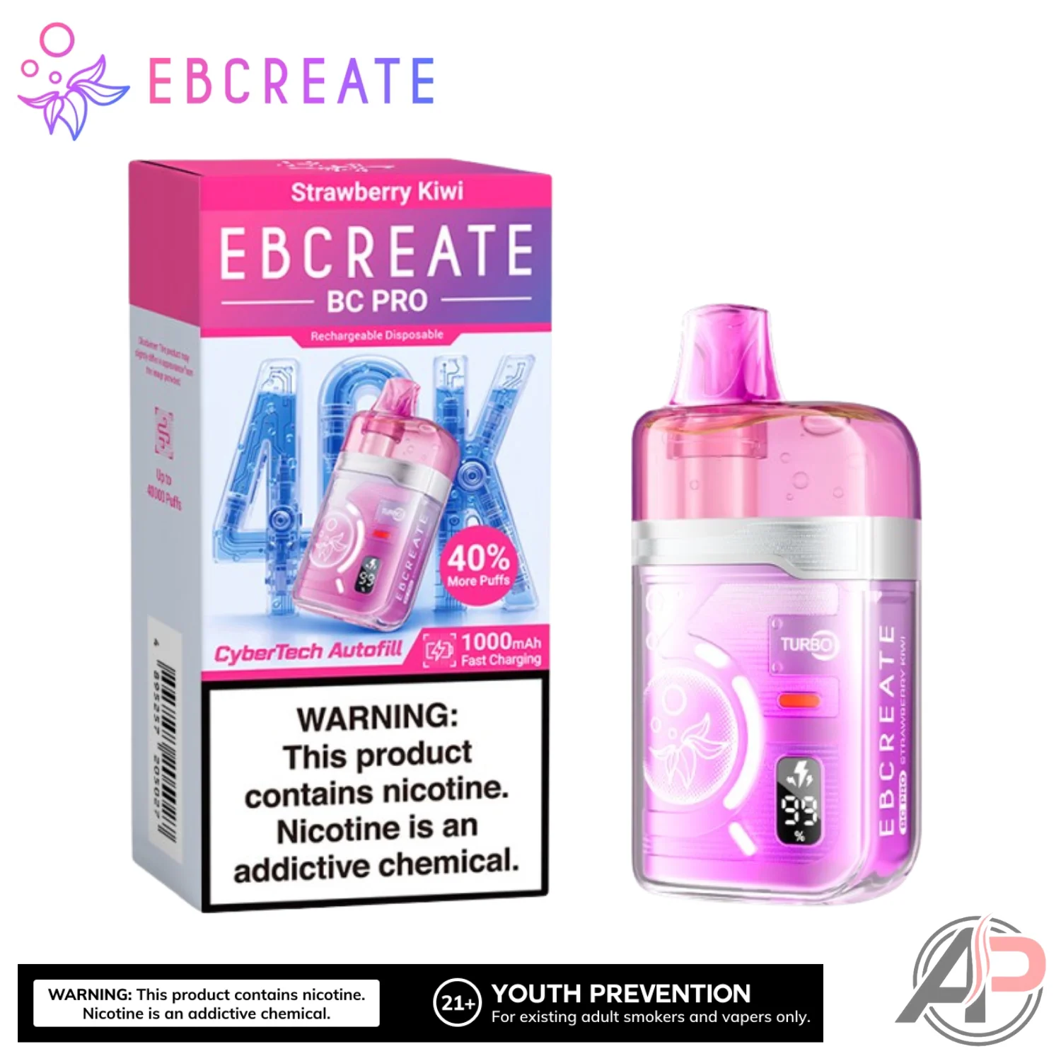 Ebcreate BC Pro 40000 Puffs Disposable Vape Device - Image 8