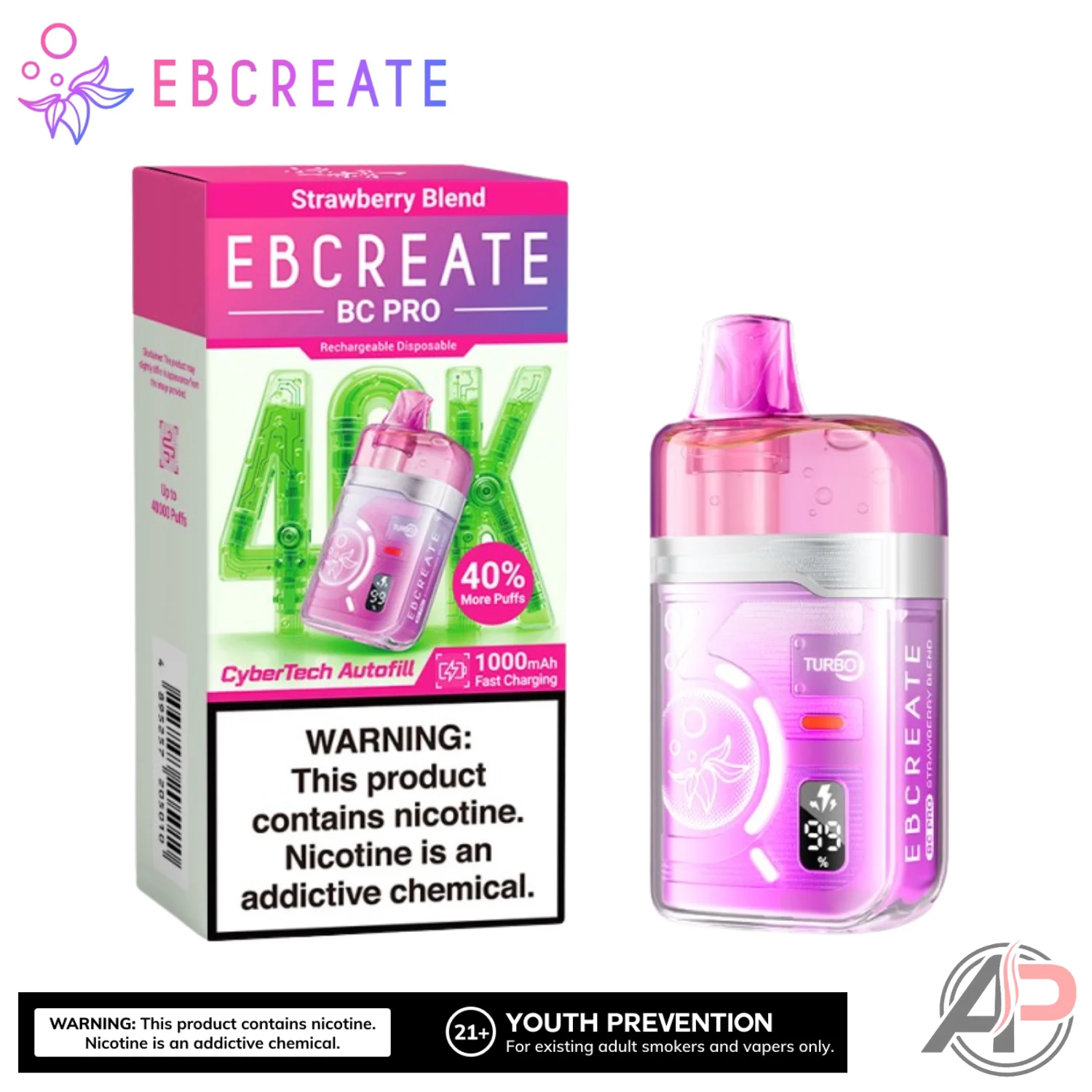Ebcreate BC Pro 40000 Puffs Disposable Vape Device - Image 9
