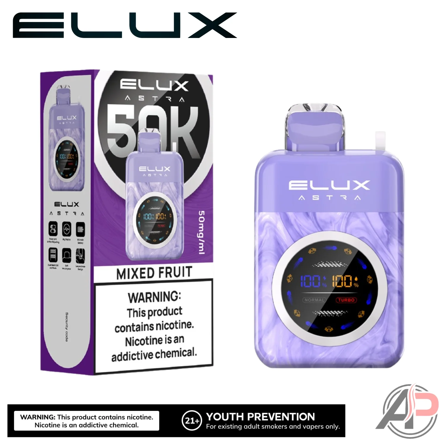 Elux Astra 50000 Puffs Disposable Vape Device - Image 13