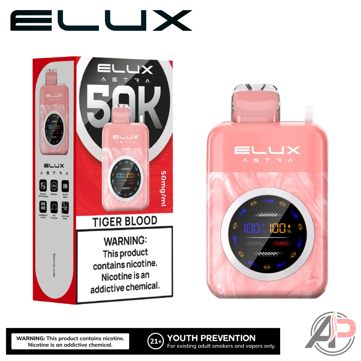 Elux Astra 50000 Puffs Disposable Vape Device - Image 17