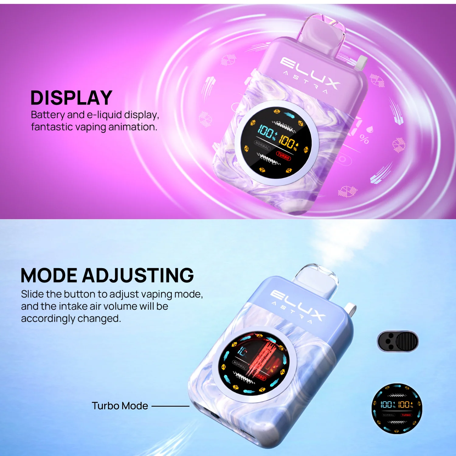 Elux Astra 50000 Puffs Disposable Vape Device - Image 3