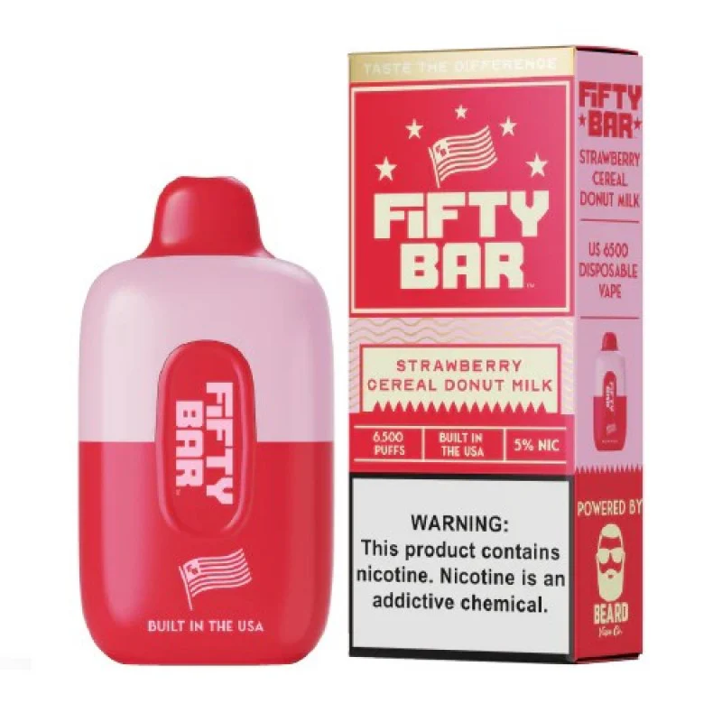 Fifty Bar 6500 Puffs Vape Disposable Device - Image 17