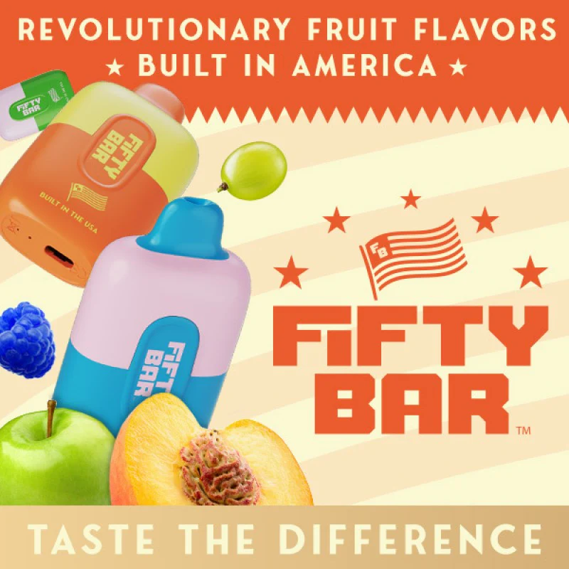 Fifty Bar 6500 Puffs Vape Disposable Device - Image 3