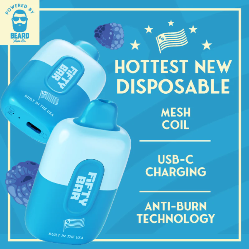 Fifty Bar 6500 Puffs Vape Disposable Device - Image 4
