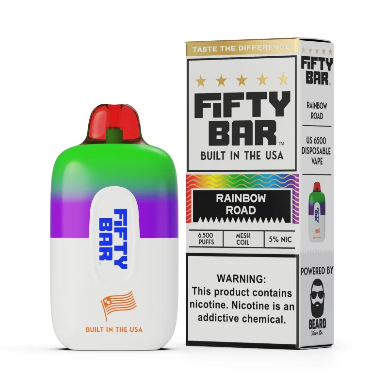 Fifty Bar 6500 Puffs Vape Disposable Device - Image 6