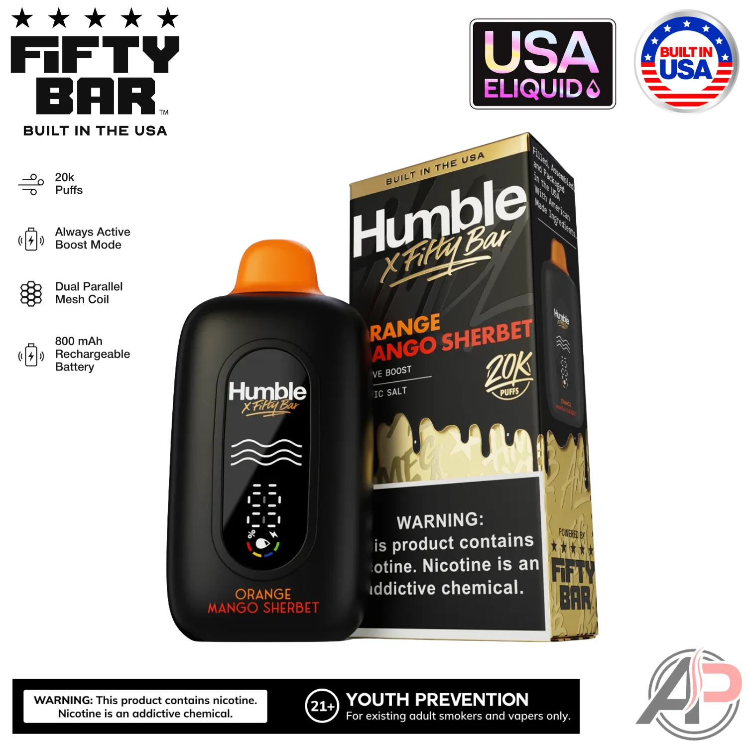 Fifty Bar V2 20000 Puffs Disposable Vape Device - Image 12