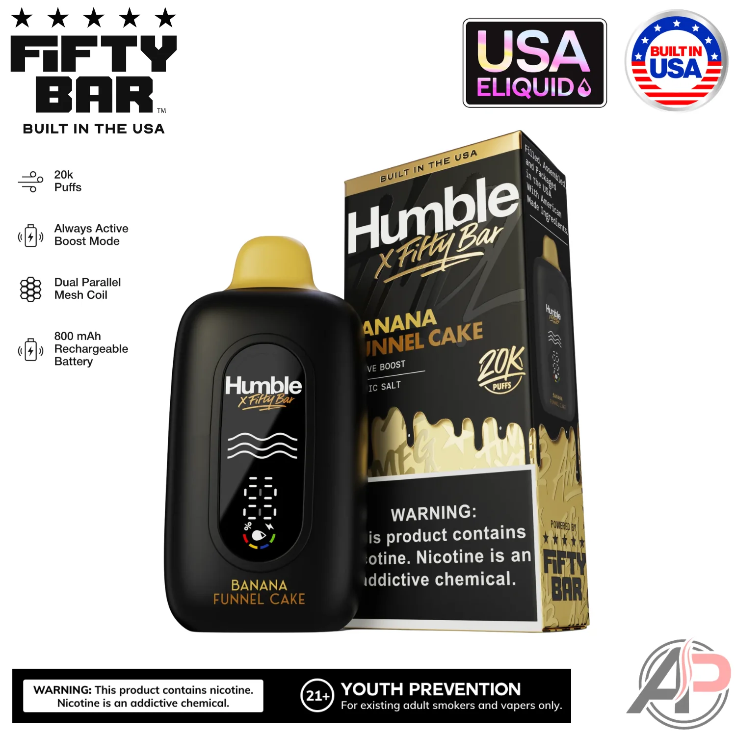 Fifty Bar V2 20000 Puffs Disposable Vape Device - Image 15