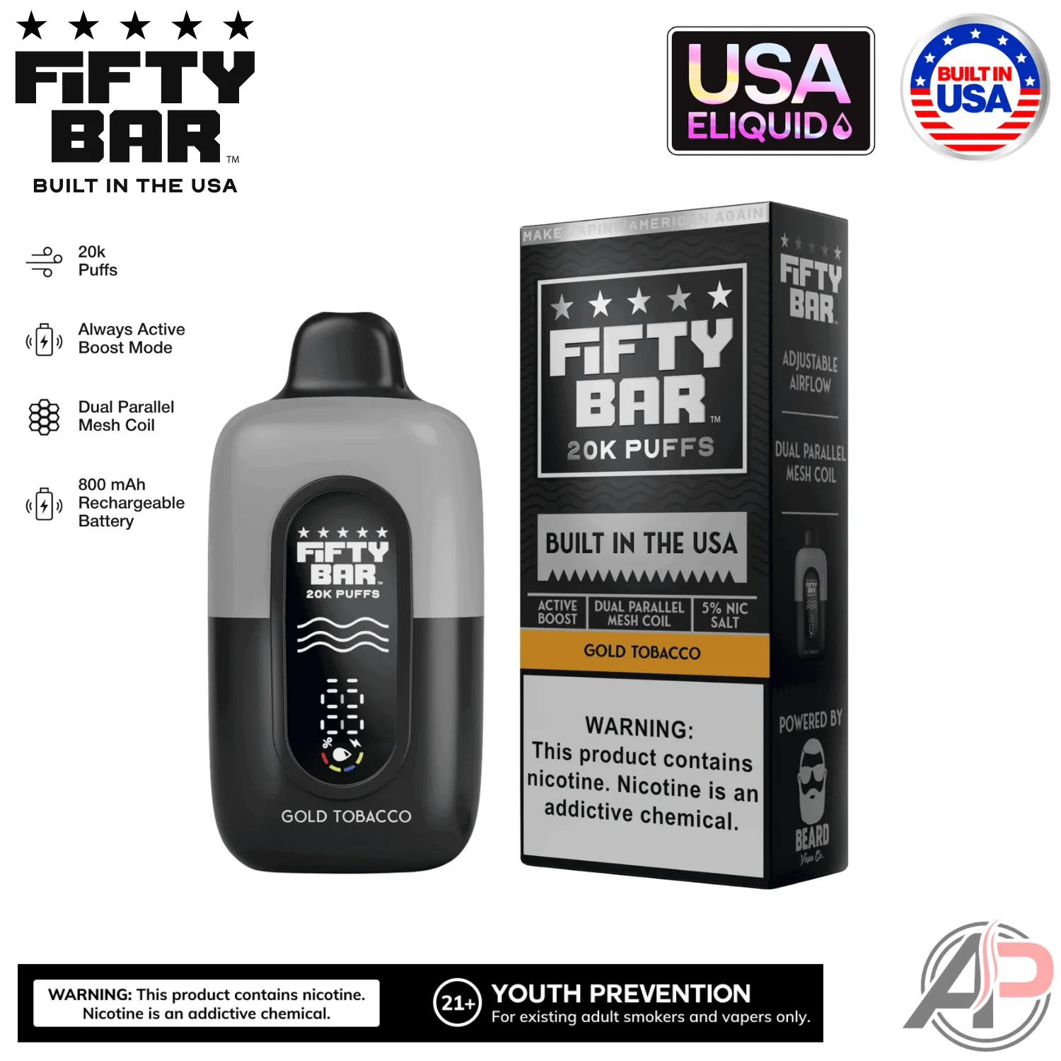 Fifty Bar V2 20000 Puffs Disposable Vape Device - Image 30