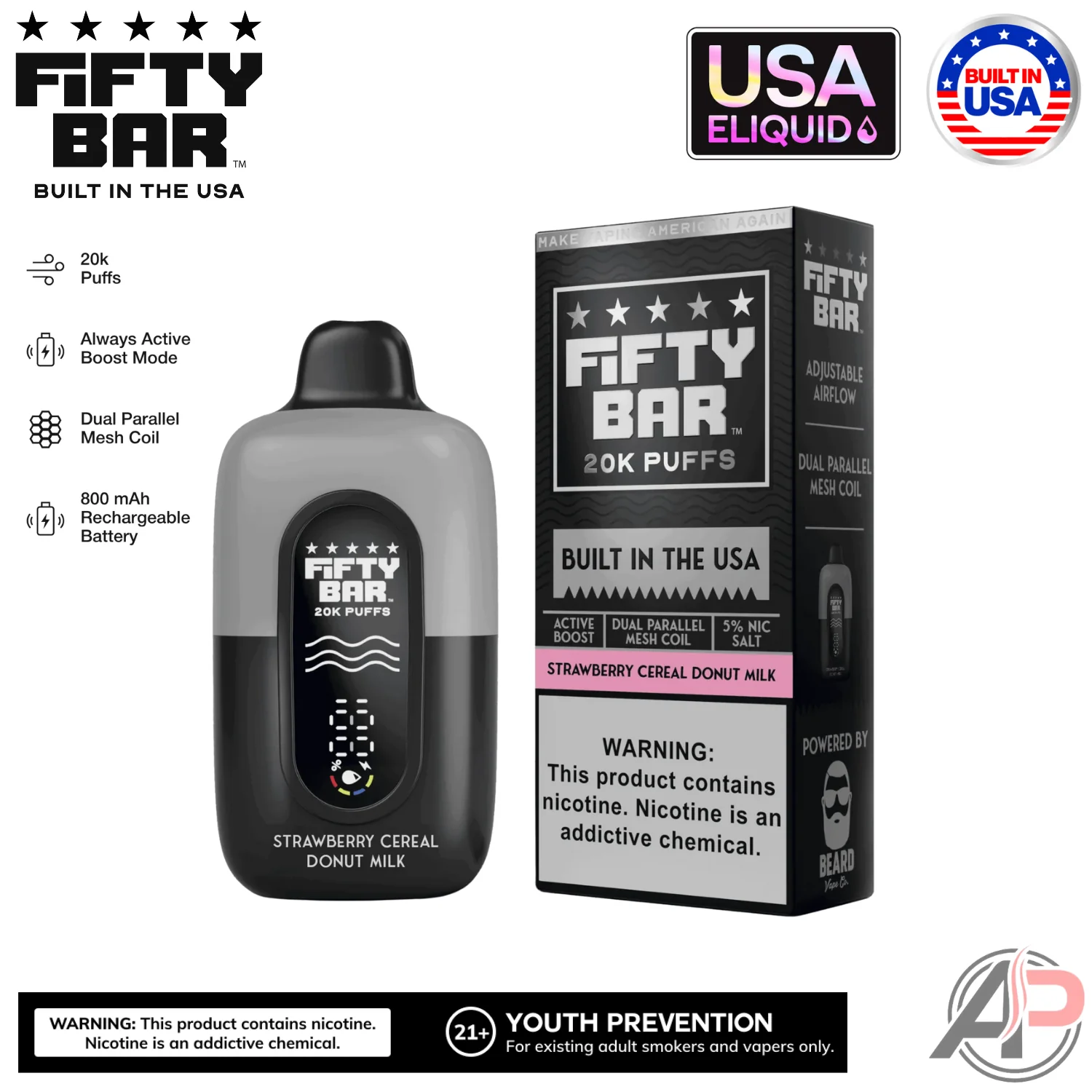 Fifty Bar V2 20000 Puffs Disposable Vape Device - Image 31