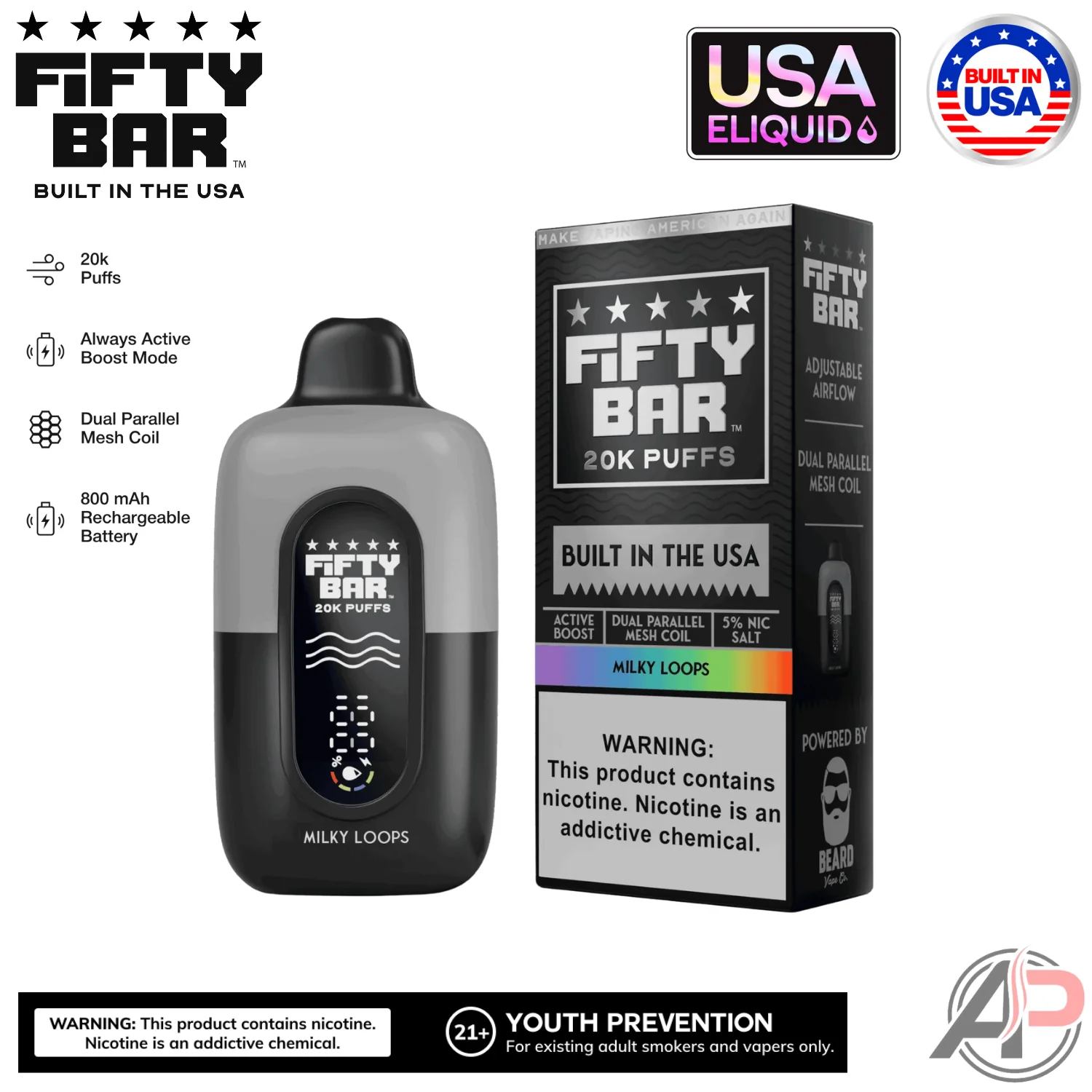 Fifty Bar V2 20000 Puffs Disposable Vape Device - Image 32