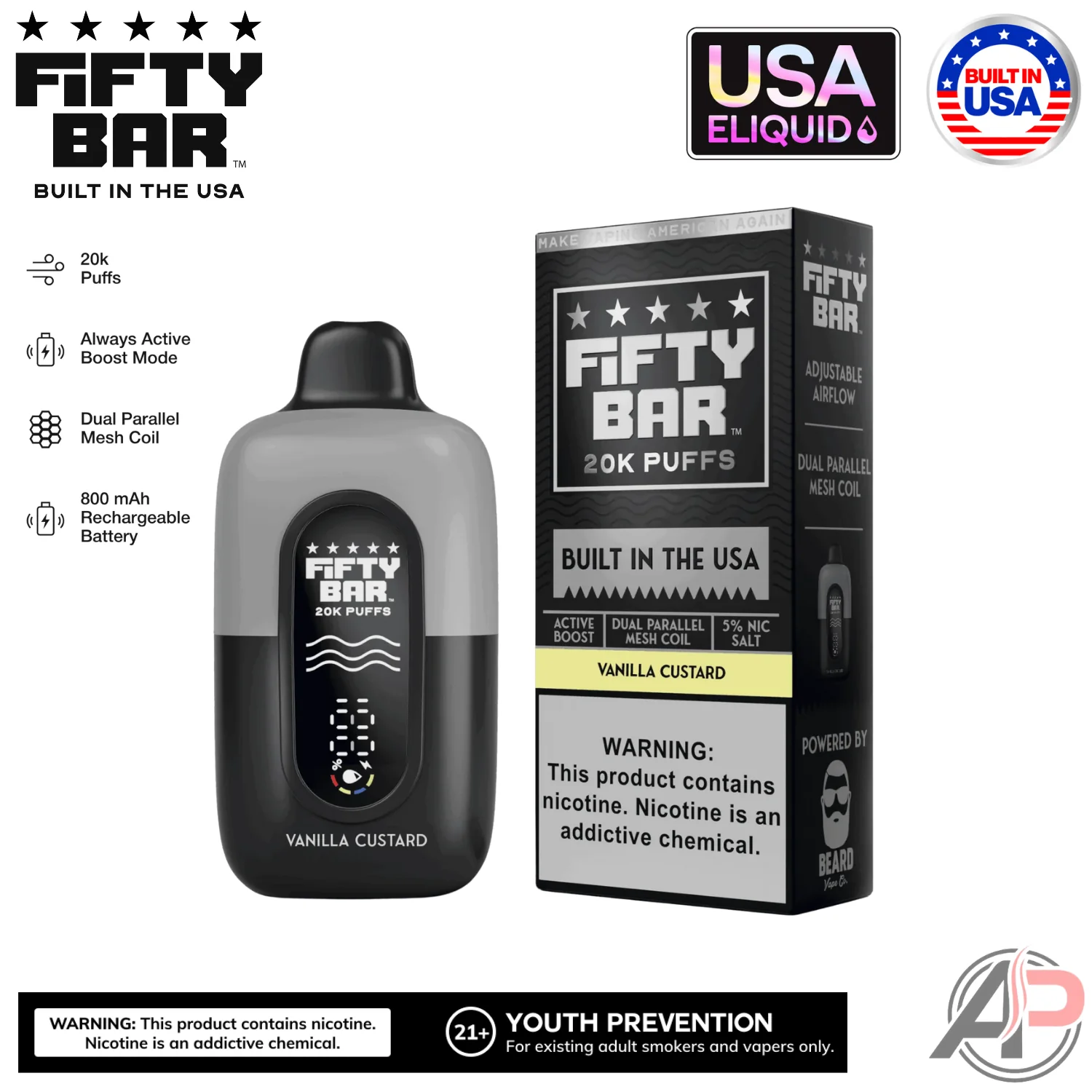 Fifty Bar V2 20000 Puffs Disposable Vape Device - Image 33