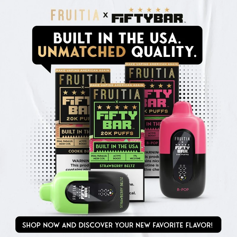 Fifty Bar V2 20000 Puffs Disposable Vape Device - Image 4
