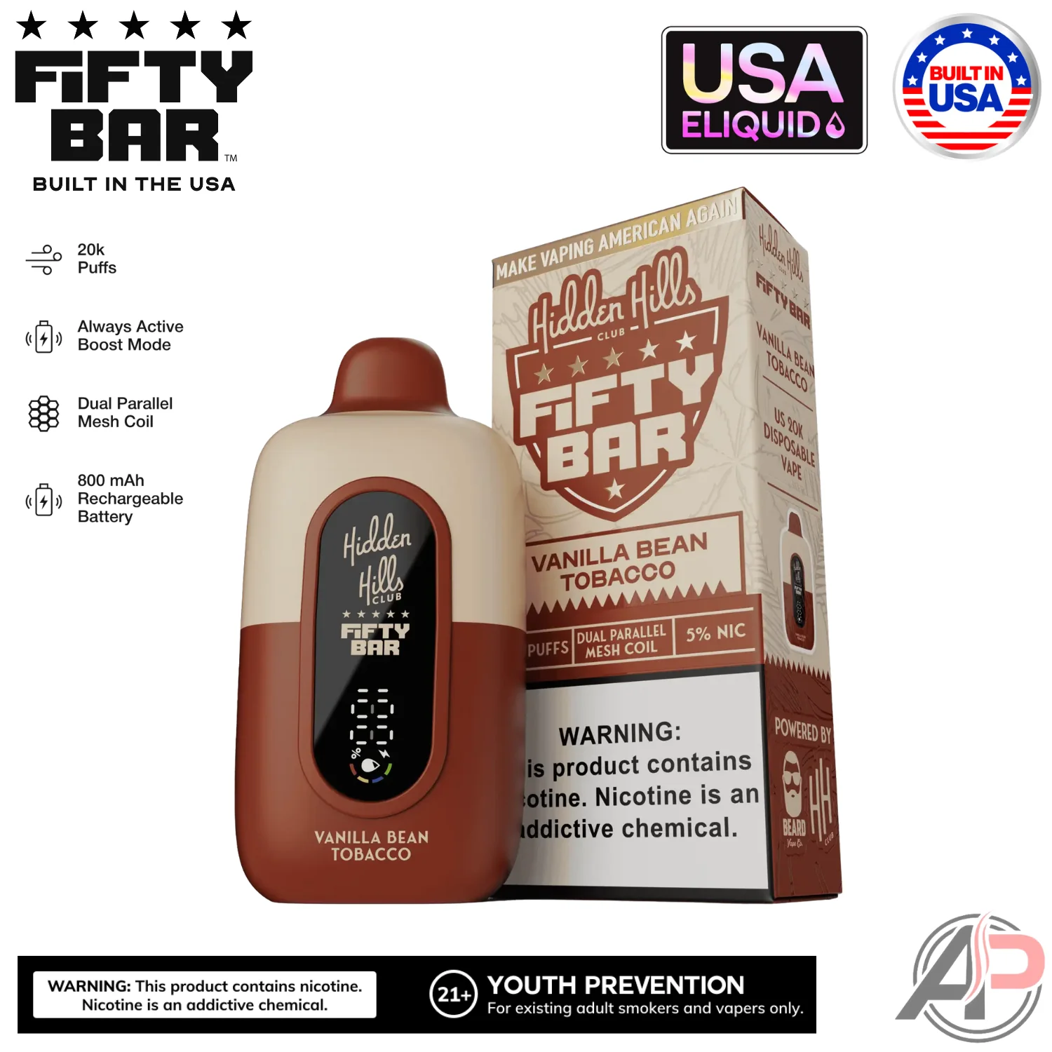 Fifty Bar V2 20000 Puffs Disposable Vape Device - Image 44