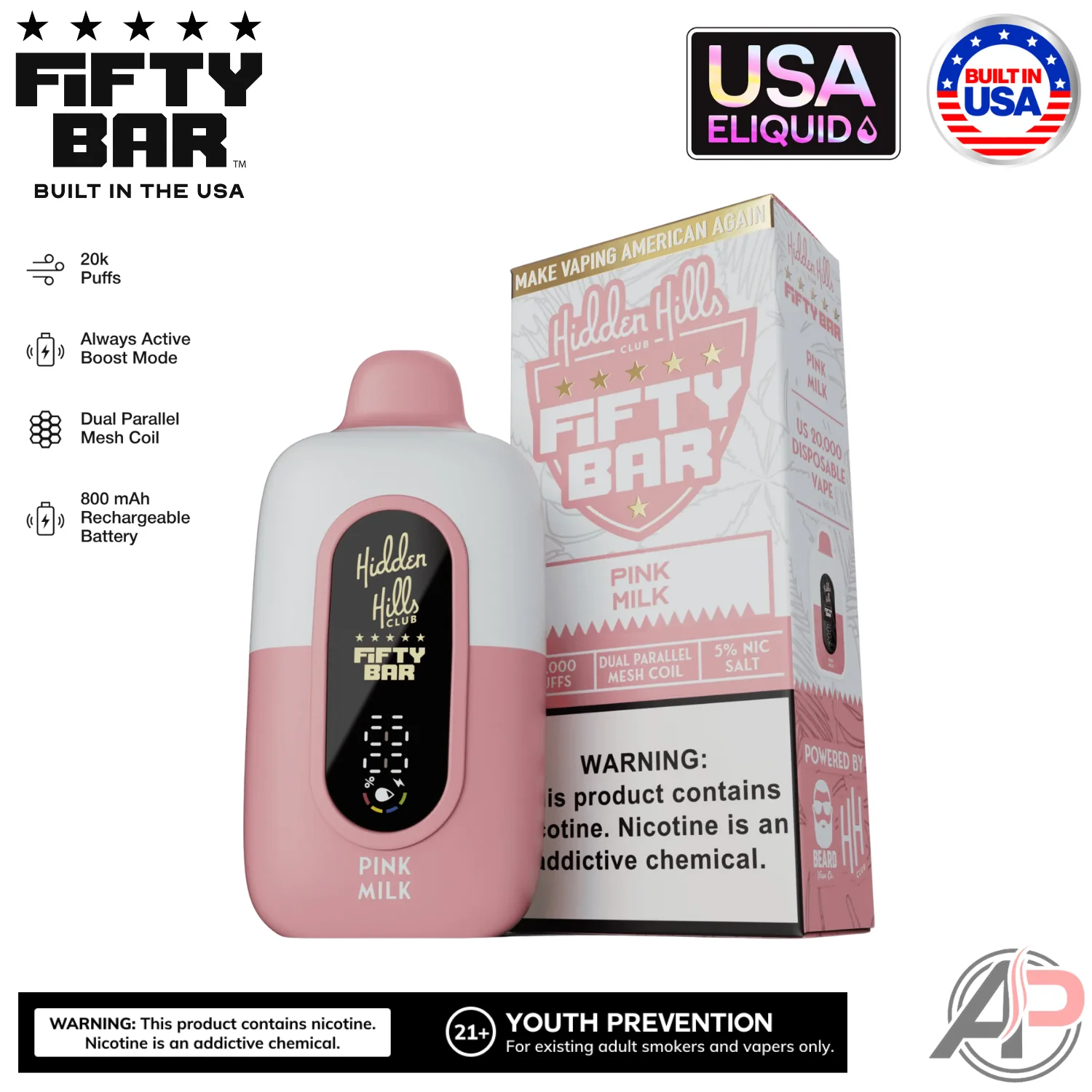 Fifty Bar V2 20000 Puffs Disposable Vape Device - Image 45